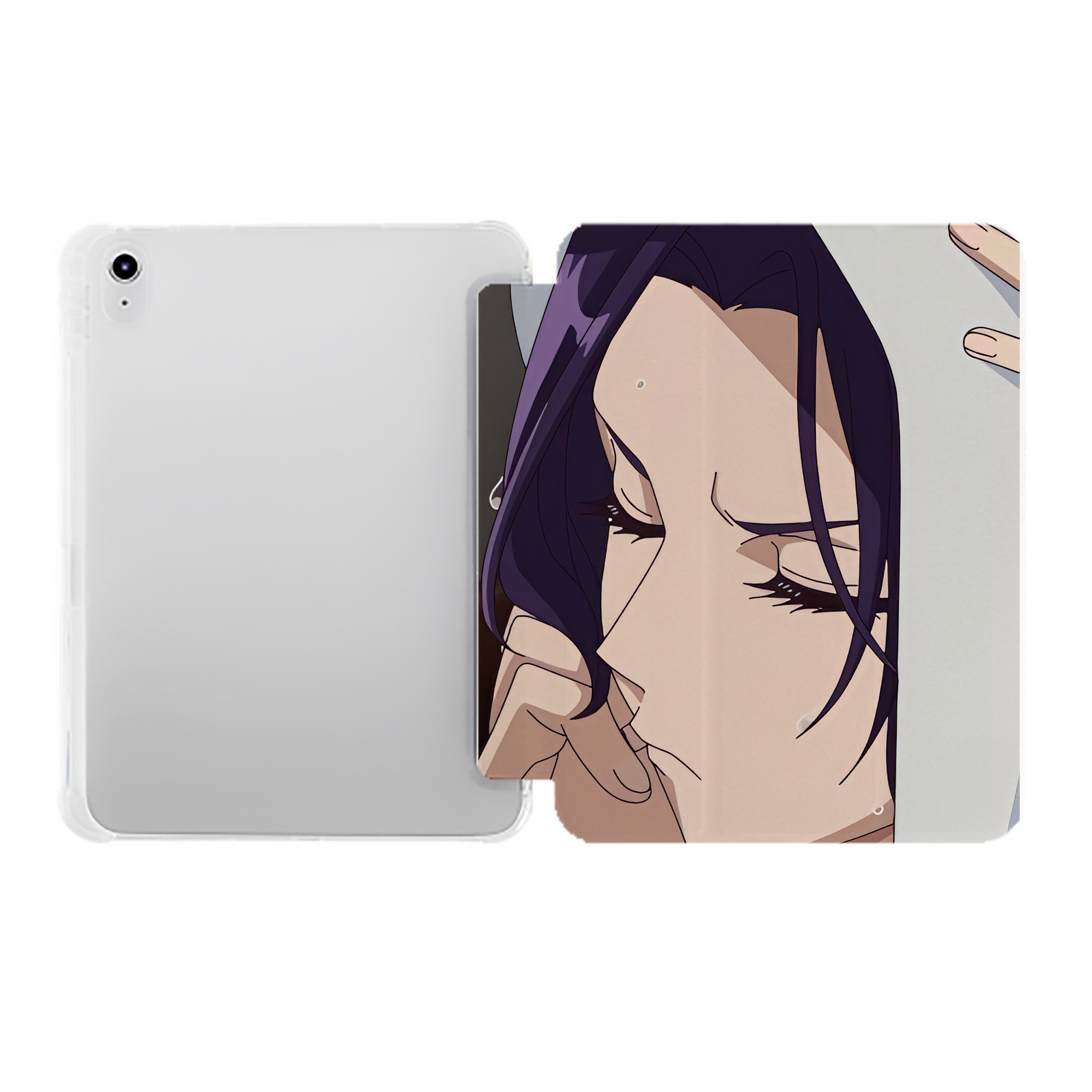 （画像用） 薬屋のひとりごと The Apothecary Diaries IPad ケース ペン収納付き 三つ折りスタンド PUレザー×シリコン 対応機種9.5/10.5/10.9インチ